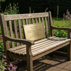 Bench Memorial Plaques